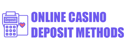 Online casino para yatırma yöntemleri logosu.